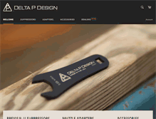 Tablet Screenshot of deltapdesign.com